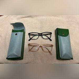 Pair Eyewear Casper Bundle - 2 Glasses Frames & cases plus 35 Toppers